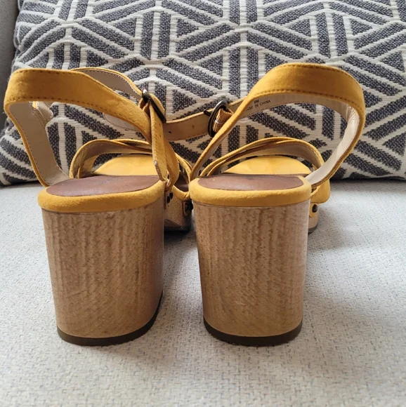 Mustard Yellow Clogs - Picture 3 of 8